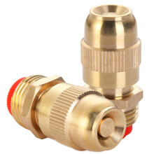 Brass Adjustable Spray Nozzle G1/2 Male Thread 10 Pack, Anti‑Clog Filter, Dual Modes for Garden Irrigation and Car Wash