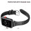 Ανταλλακτικό λουράκι Apple Watch, γνήσιο δέρμα, αγκράφες από ανοξείδωτο ατσάλι για 3