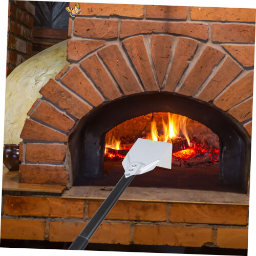 Fireplace Ash Scraper with Long Handle and Ergonomic Grip, HeavyDuty Grill Cleaning Tool for BBQ and Griddle 1