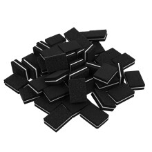 50pcs Washable Nail Buffer Blocks and Sponge Nail File Set for Manicure, FourSided Nail Care Tools