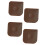 4pcs NonScratch Cake Scraper Set Polycarbonate Pan Scraper Tools for Baking and Cleaning 1