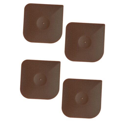 4pcs NonScratch Cake Scraper Set Polycarbonate Pan Scraper Tools for Baking and Cleaning