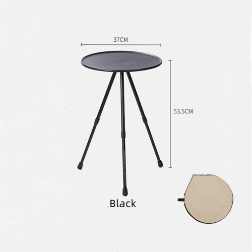 Aluminum Folding Camping Table with Quick Snap Assembly, Lightweight Durable Frame for Outdoor BBQ 2