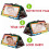 (Black and White) Foldable Distorting Mirror ToyStimulates Visual Awareness,Vision Training 4