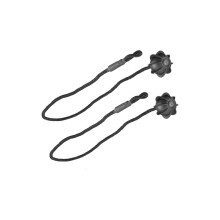 Weather Resistant Car Roof Rack Straps 2Pcs Heavy Duty Cargo Tie Down Ropes for Golf 8 ID.4 Trunk