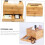 Tissue Box Holder Organizer Multipurpose Storage for Tissues Remotes Keys Home Office Bathroom Decor 5