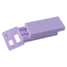 Mini Flower Pot Maker 9mm 11mm with Precision Measuring Marks for Polymer Clay Planter Forming Purple
