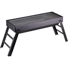 BBQ Grill Outdoor Barbecue Grill Stainless Steel Smoker BBQ for 310 People Charcoal Grill