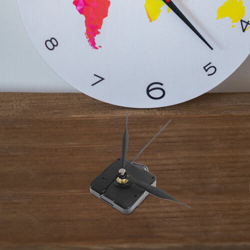 DIY-urverkssats svart plast 1