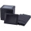 Black Gift Boxes with Window Foldable Kraft 24 Pcs 1
