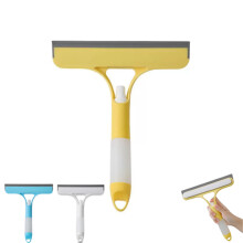 3 in 1 Window Cleaning Tool with Builtin Spray Bottle, Streak Glass Cleaner Scraper for Home and Car