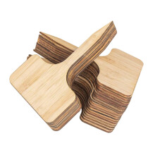 30Pcs Wooden Plant Labels Durable T Type Garden Markers for Herbs Vegetables Flowers Indoor Outdoor
