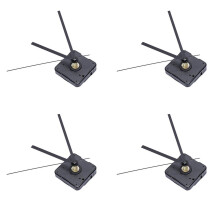Kit de 4 mécanismes d'horloge à quartz avec aiguilles