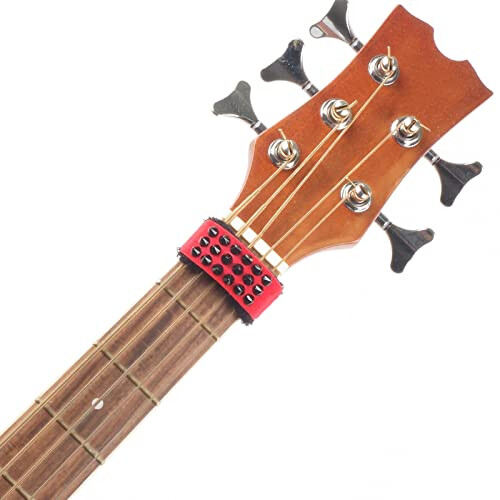 Guitar String Mute Adjustable Fret Dampener Strap for 6/7 String Bass Noise Reduction Control 2