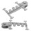 2pcs Greenhouse Vent Pulley Aluminum FourClaw Design Smooth Rotation Durable Ventilation System 1