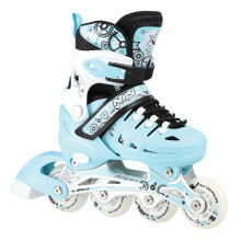 Pattini da ghiaccio in linea 4 in 1, menta, taglia S (31-34)