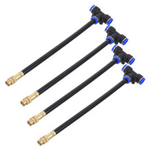 4pcs Brass Misting Nozzles Adjustable Mist Control for Reptiles Garden and Greenhouse
