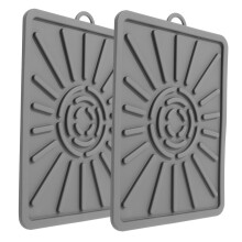 2pcs Silicone Baking Mat and Stove Protector Set, Nonstick Heat‑Resistant Reusable Griddle Pad
