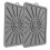 2pcs Silicone Baking Mat and Stove  Protector Set, Nonstick Heat‑Resistant Reusable Griddle Pad 1