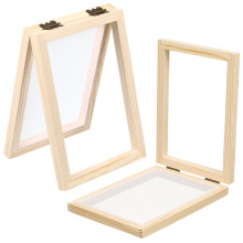 Puinen paperikehys DIY-näytölle 2 kpl