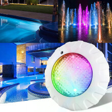 38W RGB LED Pool Light, Color Changing Waterproof Underwater Light for Swimming Pool