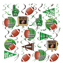 Voetbaldecoraties voor een verjaardag of wedstrijddag (30 stuks)