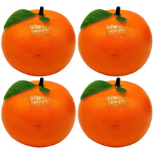 4 ks umělých dekorací z mandarin
