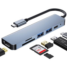 Cuibheoir Usb C Gan Stró, Cuibheoir Ilchalafort Dearaidh Alúmanaim a Chinntíonn Aistriú Sonraí agus Seachadadh Cumhachta Réidh do Ghairmithe