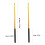 Drumsticks with Ergonomic Comfortable Grip, Durable Balanced Design for Jazz and Rock Practice 2
