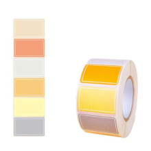 500pcs Colorful Writable Name Label Stickers with Removable Adhesive for Jars and Clothes