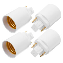 E27 Lamp Adapter Set with Overheat Protection, Easy Installation Light Bulb Socket Converter for LED Fixtures