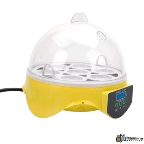 Mini Automatic Egg Incubator 7 Eggs with Precise Temperature Control and Automatic Egg Turning 2