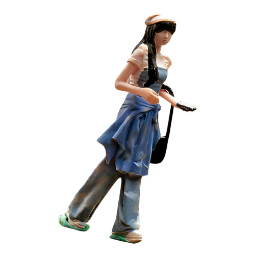 Tiny Resin Collectible Figure 1/64 Scale for Model Train Scene