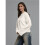 Oversized Truien voor Dames, Zachte, Dikke, Warme Pullovertrui Wit L 3