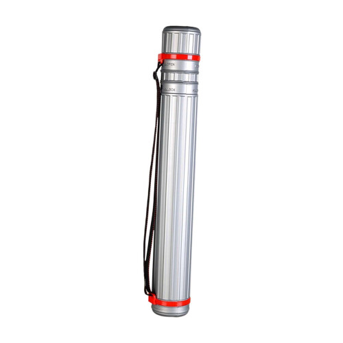 Adjustable Telescoping Poster Tube with Secure Lock, Impact Resistant Document Storage Case for Artwork