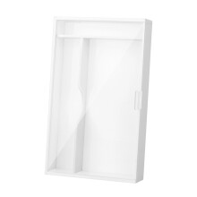 Sewing Box Organizer with Clear Lid, MultiCompartment Storage Case for Beginners and Travel Use