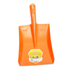 Heavy Duty Garden Spade with Ergonomic Handle, Metal Square Shovel for Digging and Weeding