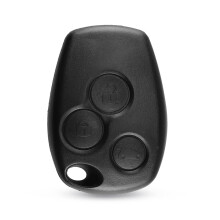 TPU Car Key Shell for Renault Logan Sandero Clio Fluence 3 Buttons Remote Case Scratch Resistant Design