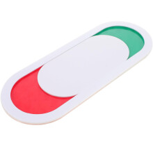 Restroom Occupied Vacant Sign 26x10cm Plastic Bathroom Privacy Door Indicator with Quick Slide and Easy Installation