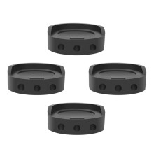 Furniture Risers 4Pcs Adjustable Anti Slip Vibration Absorbing Pads for Washing Machine Refrigerator Bed Sofa