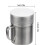 2pcs Multipurpose Steel Dredge Shaker with Handle for Sugar 3