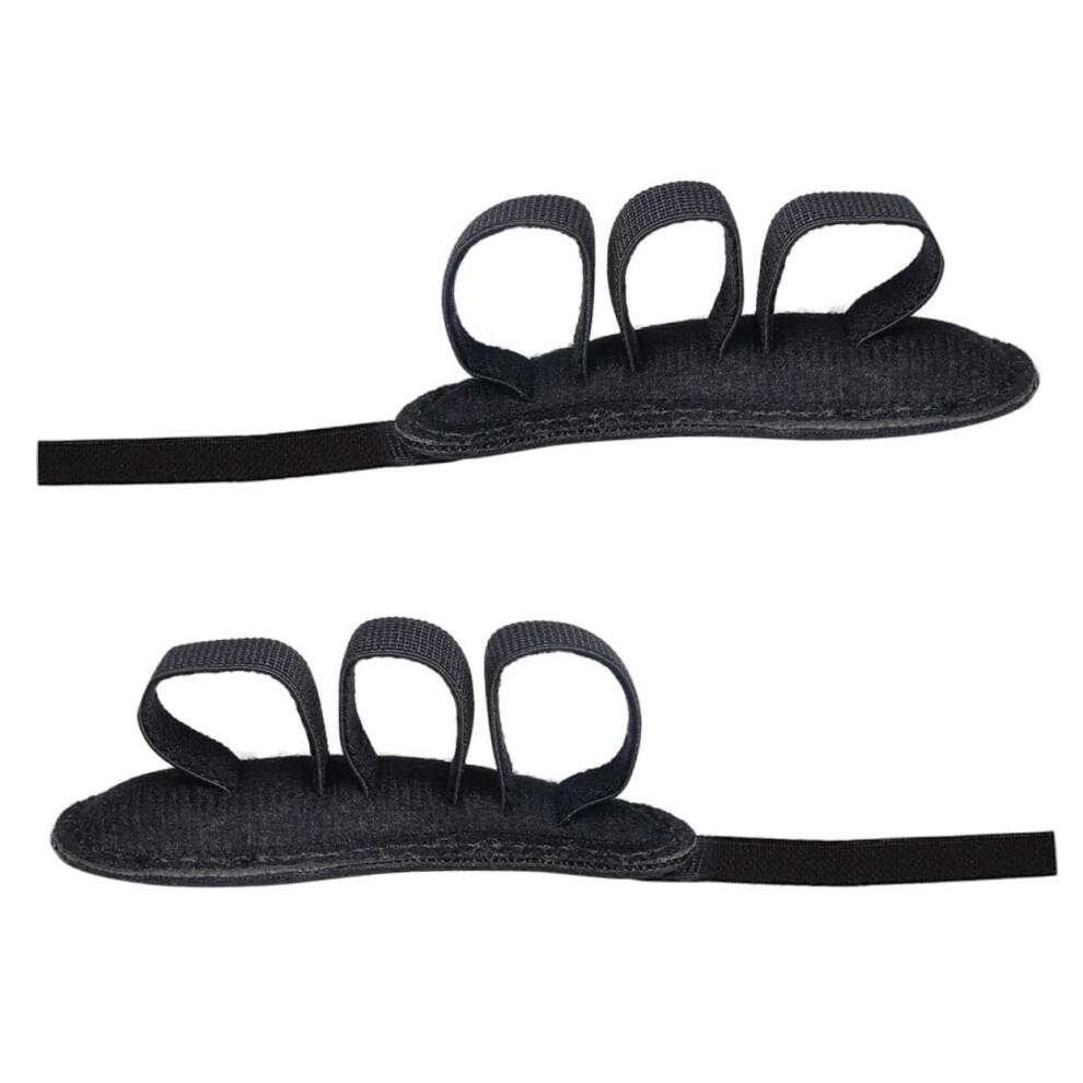 2pcs Gel Toe Separators and Bunion Corrector for Overlapping Toes, DoubleRing Design, Soft Reusable Material