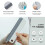Shower Squeegee for Glass Doors, 2 Pack Window Squeegee, Streak for Mirrors and Tile 4