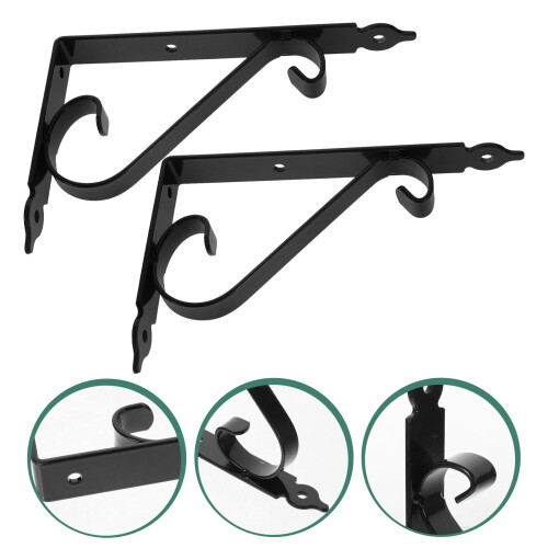 Drewniany uchwyt ścienny na półkę Triangle3Pack 1