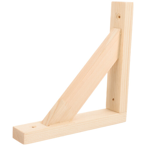 Drewniany uchwyt ścienny na półkę Triangle3Pack 2