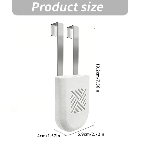 Efficient 3.7x2.9 Inch Water Closet Mount Cleaner Disc Storage 1