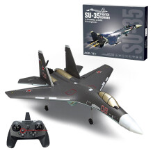 RC Airplane for Adults Su35 Jet 4CH 2.4GHz with Stable Gyroscope Control and Durable EPP Foam Airframe