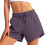 Women's Running Shorts Athletic Workout Active Shorts-Black S 7