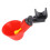 Automatic Chicken Waterer with Float Refill, 4Point Mount Plastic Poultry Drinking Cup Red Bowl 5