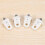 4PCS Front Bumper Retaining Clip for  407 407SW 607  C5 743712 7
